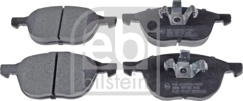 Febi Bilstein 16479 - Komplet pločica, disk-kočnica parts5.com