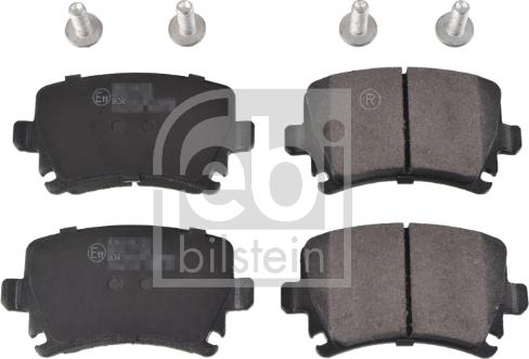 Febi Bilstein 16540 - Brake Pad Set, disc brake parts5.com