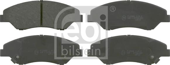 Febi Bilstein 16557 - Set placute frana,frana disc parts5.com