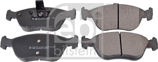 Febi Bilstein 16506 - Brake Pad Set, disc brake parts5.com