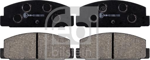 Febi Bilstein 16500 - Brake Pad Set, disc brake parts5.com