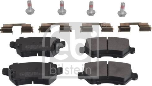 Febi Bilstein 16512 - Set placute frana,frana disc parts5.com