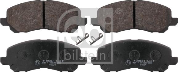 Febi Bilstein 16644 - Set placute frana,frana disc parts5.com