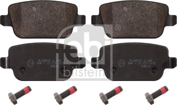 Febi Bilstein 16642 - Piduriklotsi komplekt,ketaspidur parts5.com