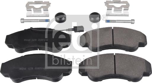 Febi Bilstein 16663 - Komplet pločica, disk-kočnica parts5.com