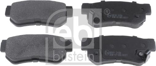 Febi Bilstein 16675 - Fren balata seti, diskli fren parts5.com