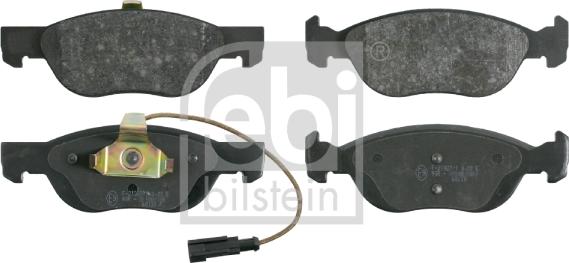 Febi Bilstein 16091 - Brake Pad Set, disc brake parts5.com