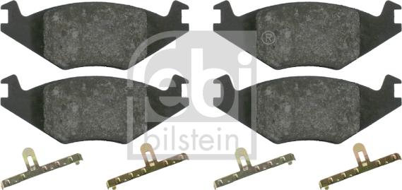 Febi Bilstein 16011 - Set placute frana,frana disc parts5.com