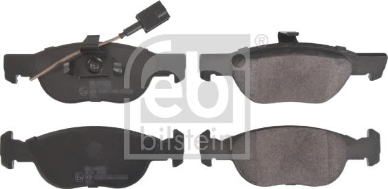 Febi Bilstein 16089 - Brake Pad Set, disc brake parts5.com