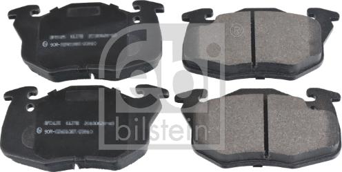 Febi Bilstein 16192 - Тормозные колодки, дисковые, комплект parts5.com