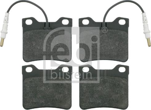 Febi Bilstein 16137 - Fékbetétkészlet, tárcsafék parts5.com