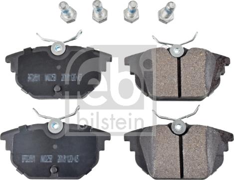 Febi Bilstein 16172 - Sada brzdových destiček, kotoučová brzda parts5.com