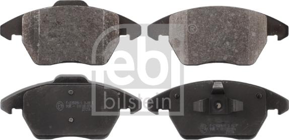 Febi Bilstein 16850 - Brake Pad Set, disc brake parts5.com