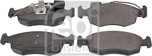 Febi Bilstein 16858 - Brake Pad Set, disc brake parts5.com