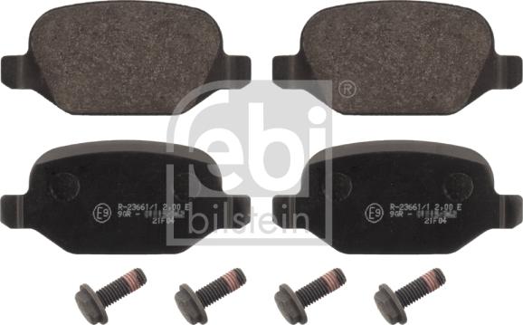 Febi Bilstein 16853 - Set placute frana,frana disc parts5.com