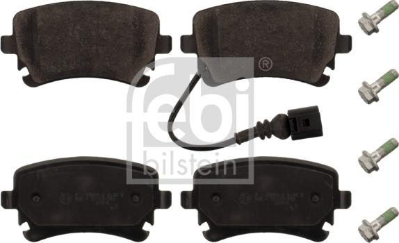 Febi Bilstein 16860 - Sada brzdových platničiek kotúčovej brzdy parts5.com