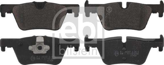 Febi Bilstein 16863 - Set placute frana,frana disc parts5.com