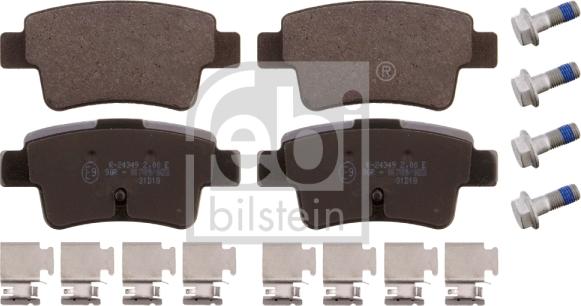 Febi Bilstein 16880 - Brake Pad Set, disc brake parts5.com