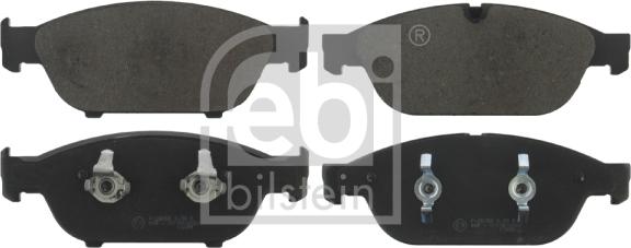 Febi Bilstein 16823 - Komplet zavornih oblog, ploscne (kolutne) zavore parts5.com