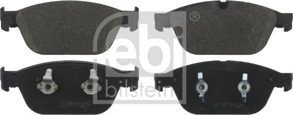 Febi Bilstein 16822 - Brake Pad Set, disc brake parts5.com