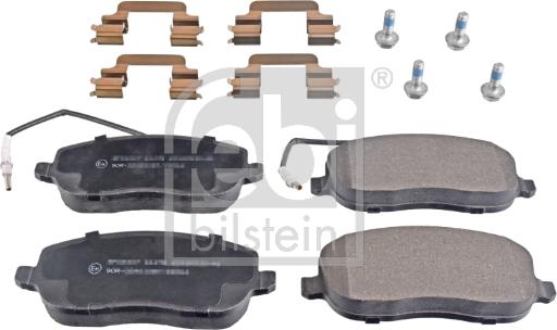 Febi Bilstein 16827 - Komplet pločica, disk-kočnica parts5.com