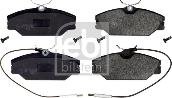 Febi Bilstein 16381 - Brake Pad Set, disc brake parts5.com