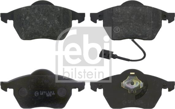 Febi Bilstein 16334 - Brake Pad Set, disc brake parts5.com