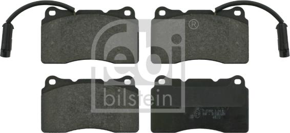 Febi Bilstein 16295 - Zestaw klocków hamulcowych, hamulce tarczowe parts5.com