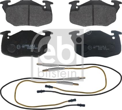 Febi Bilstein 16291 - Komplet pločica, disk-kočnica parts5.com