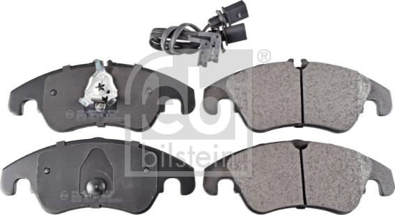 Febi Bilstein 16798 - Brake Pad Set, disc brake parts5.com