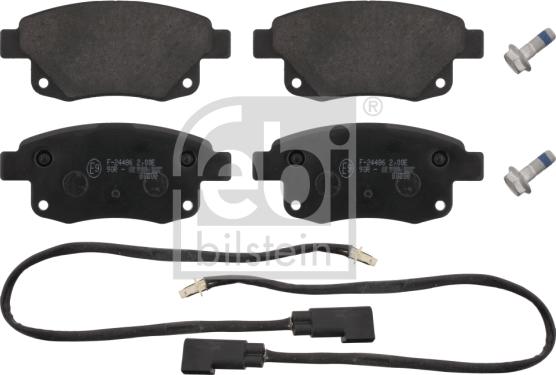 Febi Bilstein 16701 - Brake Pad Set, disc brake parts5.com