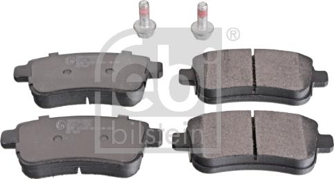 Febi Bilstein 16784 - Komplet zavornih oblog, ploscne (kolutne) zavore parts5.com