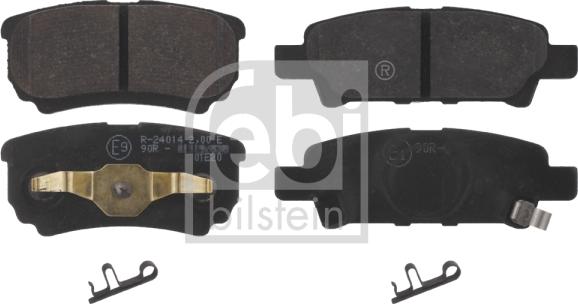 Febi Bilstein 16774 - Zestaw klocków hamulcowych, hamulce tarczowe parts5.com