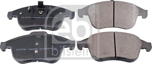 Febi Bilstein 16770 - Komplet pločica, disk-kočnica parts5.com