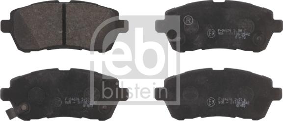 Febi Bilstein 16771 - Set placute frana,frana disc parts5.com