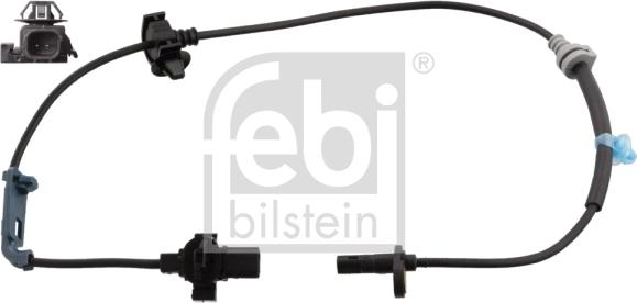 Febi Bilstein 106344 - Sensor, revoluciones de la rueda parts5.com