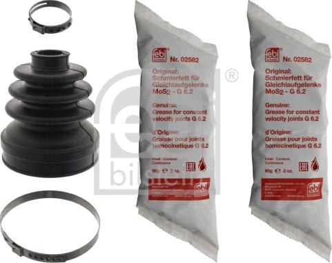 Febi Bilstein 100212 - Burduf cauciuc, articulatie planetara parts5.com