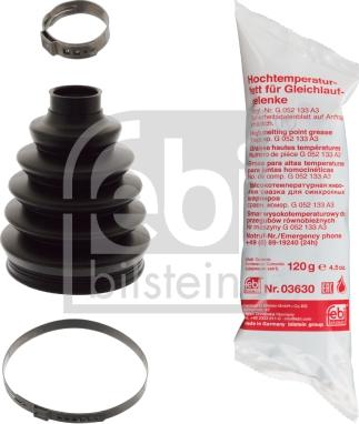 Febi Bilstein 101859 - Burduf cauciuc, articulatie planetara parts5.com