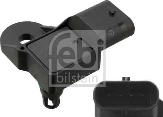 Febi Bilstein 103205 - Sensor, presión colector de admisión parts5.com