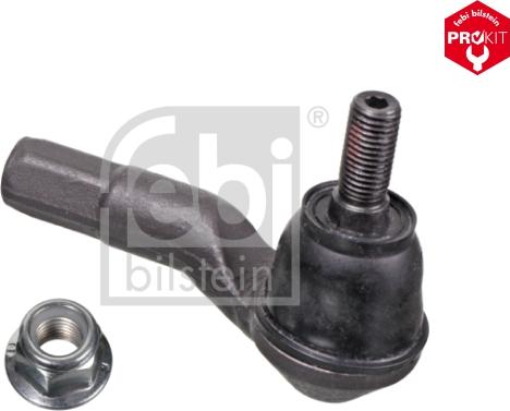 Febi Bilstein 102244 - Наконечник рулевой тяги, шарнир parts5.com