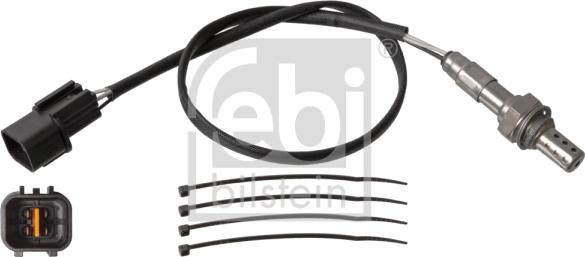 Febi Bilstein 107593 - Lambda Sensor parts5.com