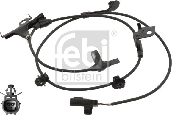 Febi Bilstein 107289 - Czujnik, prędkość obrotowa koła parts5.com