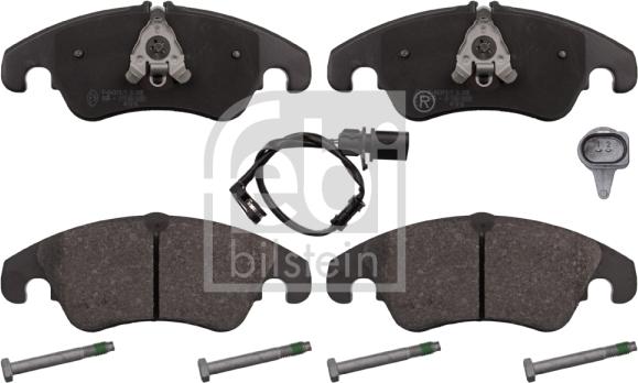 Febi Bilstein 116021 - Brake Pad Set, disc brake parts5.com