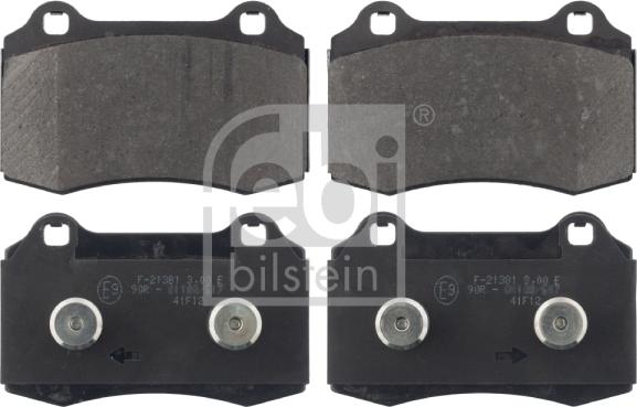 Febi Bilstein 116079 - Bremsbelagsatz, Scheibenbremse parts5.com