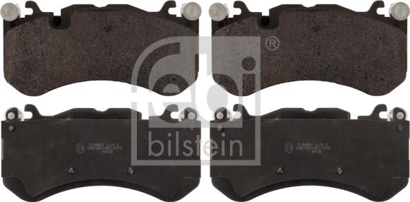 Febi Bilstein 116141 - Σετ τακάκια, δισκόφρενα parts5.com