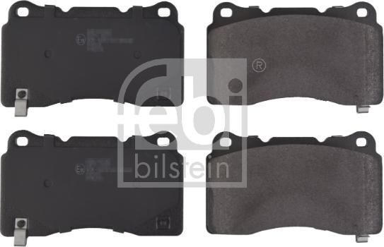 Febi Bilstein 116151 - Zestaw klocków hamulcowych, hamulce tarczowe parts5.com