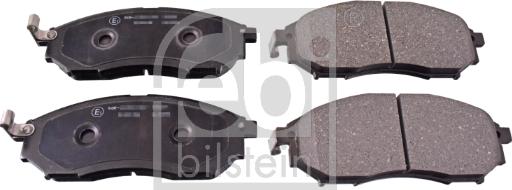 Febi Bilstein 116188 - Brake Pad Set, disc brake parts5.com