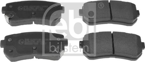 Febi Bilstein 116367 - Set placute frana,frana disc parts5.com