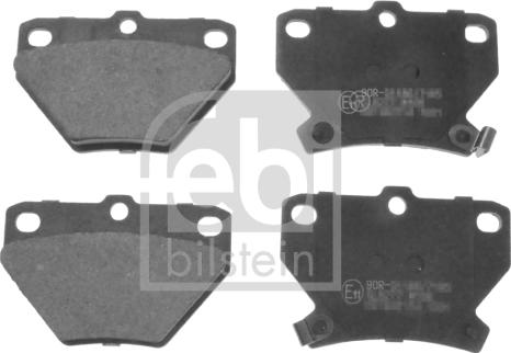 Febi Bilstein 116306 - Zestaw klocków hamulcowych, hamulce tarczowe parts5.com