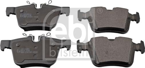 Febi Bilstein 116331 - Brake Pad Set, disc brake parts5.com